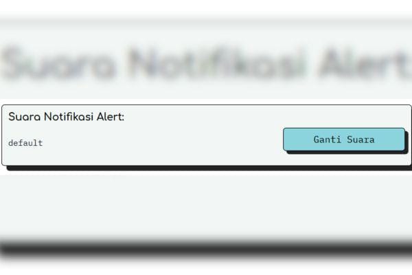 Suara Notifikasi Alert Saweria Bisa Pakai Audio Sendiri, Ini Cara Menggantinya