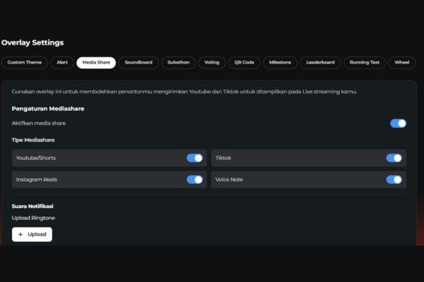 Mengenal Fitur Media Share di GG.GGWP.ID, Bikin Live Streaming Makin Interaktif