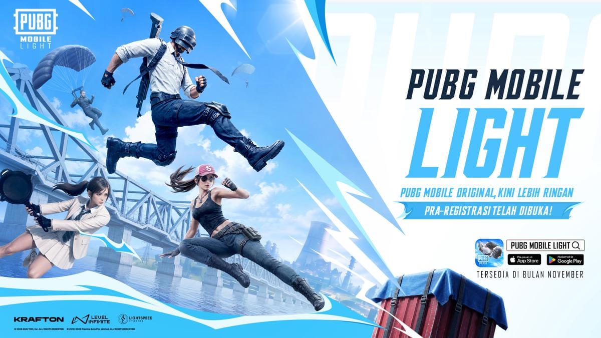 PUBG Mobile Light Resmi Buka Praregistrasi, Ukuran Download Kurang dari 1 GB