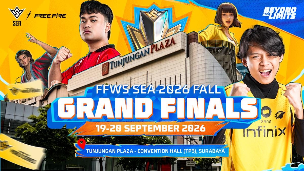 Harga dan Cara Beli Tiket Grand Finals FFWS SEA 2026 Fall, Ada Merchandise Eksklusif