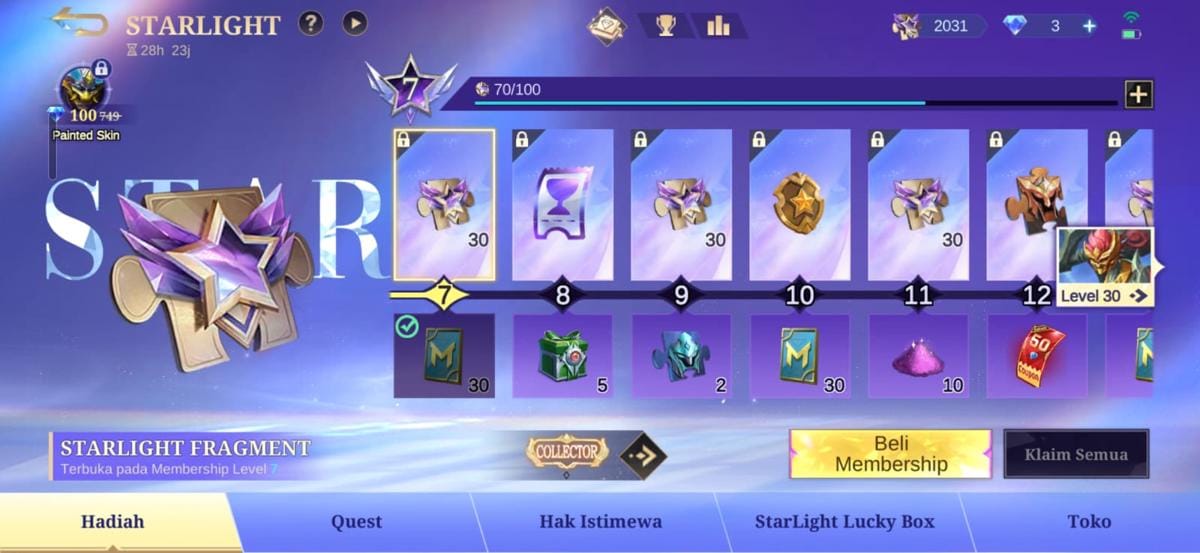 Cara Hemat Dapatkan Skin Starlight September 2026 Hanzo “Fangs of Slaughter”
