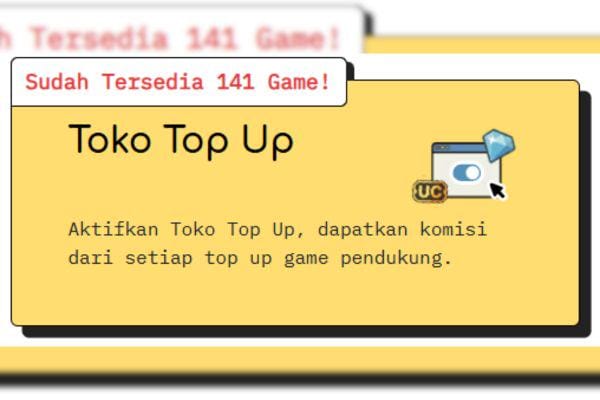 Cuma Modal HP, Begini Cara Jualan Top Up Game dan Voucher Lewat Saweria
