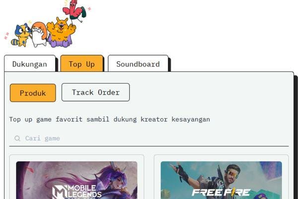 Cuma Modal HP, Begini Cara Jualan Top Up Game dan Voucher Lewat Saweria
