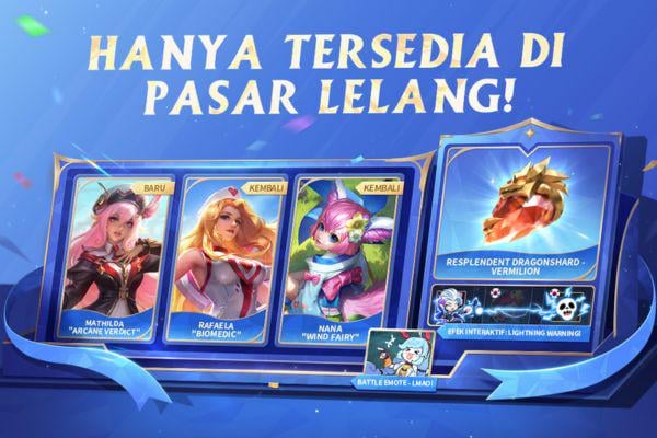 Pasar Lelang MLBB: Cara Beli Skin dan Item Langka dengan Harga Murah