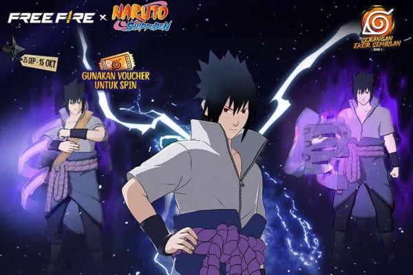 Cara Hemat Dapatkan Bundle Sasuke Free Fire, Manfaatkan Promo Top Up FF di GGWP Top Up