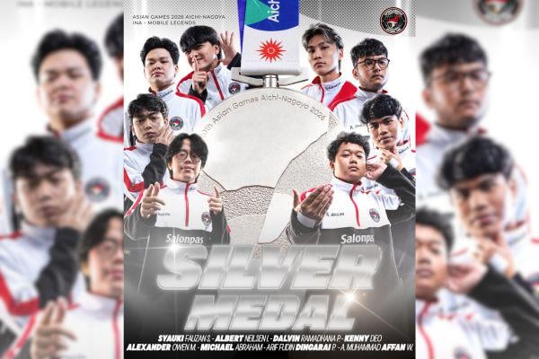 Indonesia Bawa Pulang Medali Perak MLBB Asian Games 2026