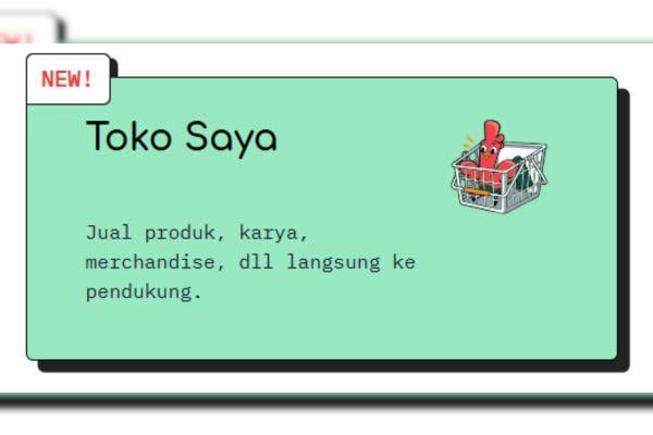 Fitur Toko di Saweria Resmi Hadir, Streamer Kini Bisa Jual Karya Digital Langsung ke Fans