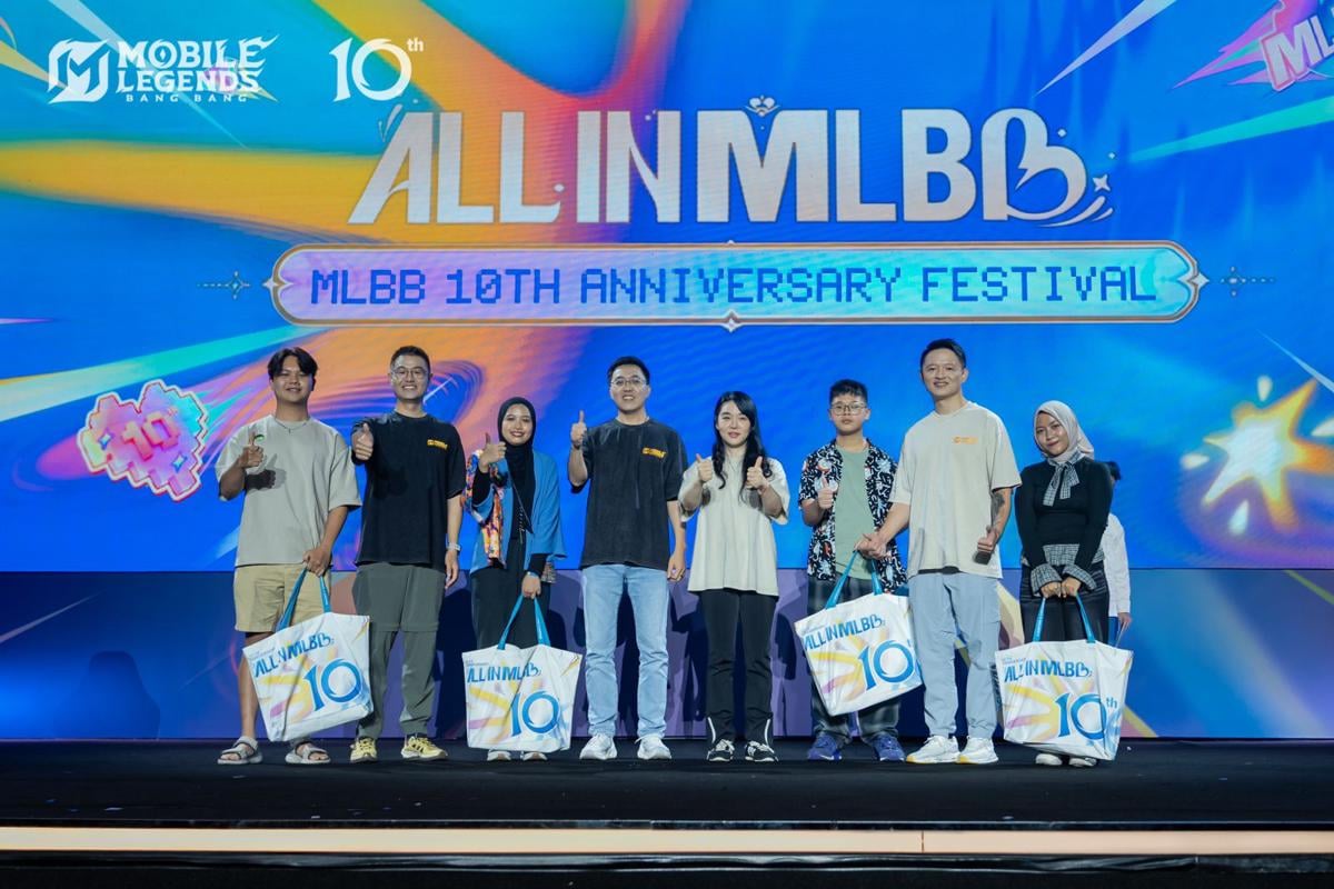 Moonton Games Rayakan 10 Tahun Perjalanan MLBB di Surabaya