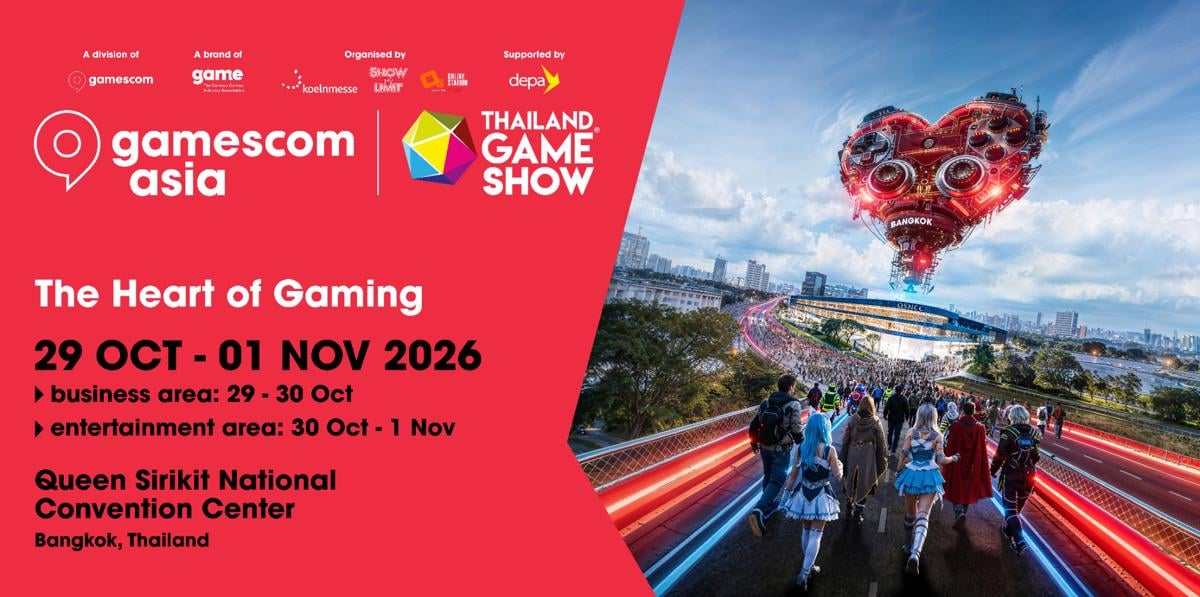 Indonesia Ikut Meriahkan gamescom asia x Thailand Game Show 2026