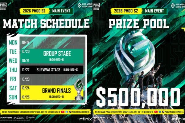 2026 PMGO S2: Jadwal, Daftar Tim, Format, dan Prize Pool