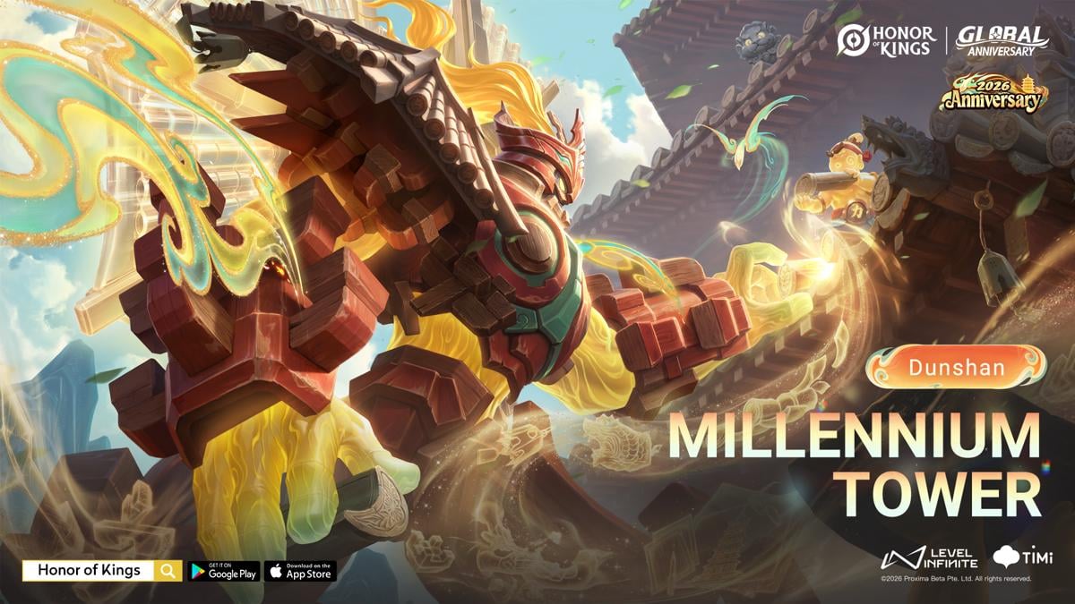 Honor of Kings Rayakan Anniversary 2026, Ada Hero Dunshan dan Banyak Hadiah Gratis!