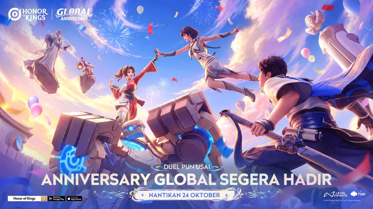 Honor of Kings Rayakan Anniversary 2026, Ada Hero Dunshan dan Banyak Hadiah Gratis!